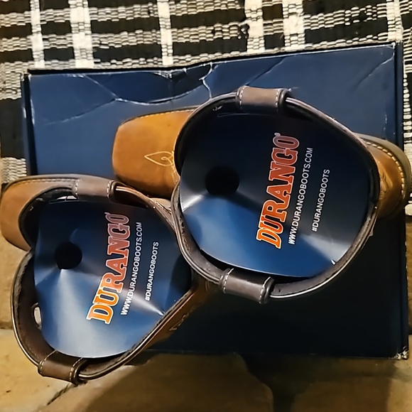 🥾Durango Rebel Men’s 11” Western Tan Slip & Oil Resistance Outsole Boots Sz 10D - Picture 13 of 16